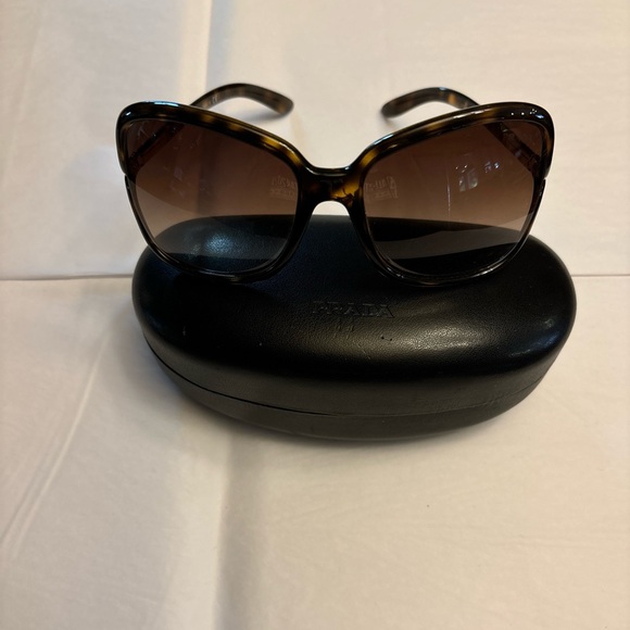 Authentic Prada Women’s Sunglasses Brown - Picture 1 of 11